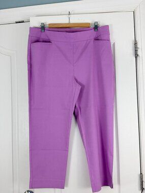 Chico's Pants Size 3 (16) Lavender 3036